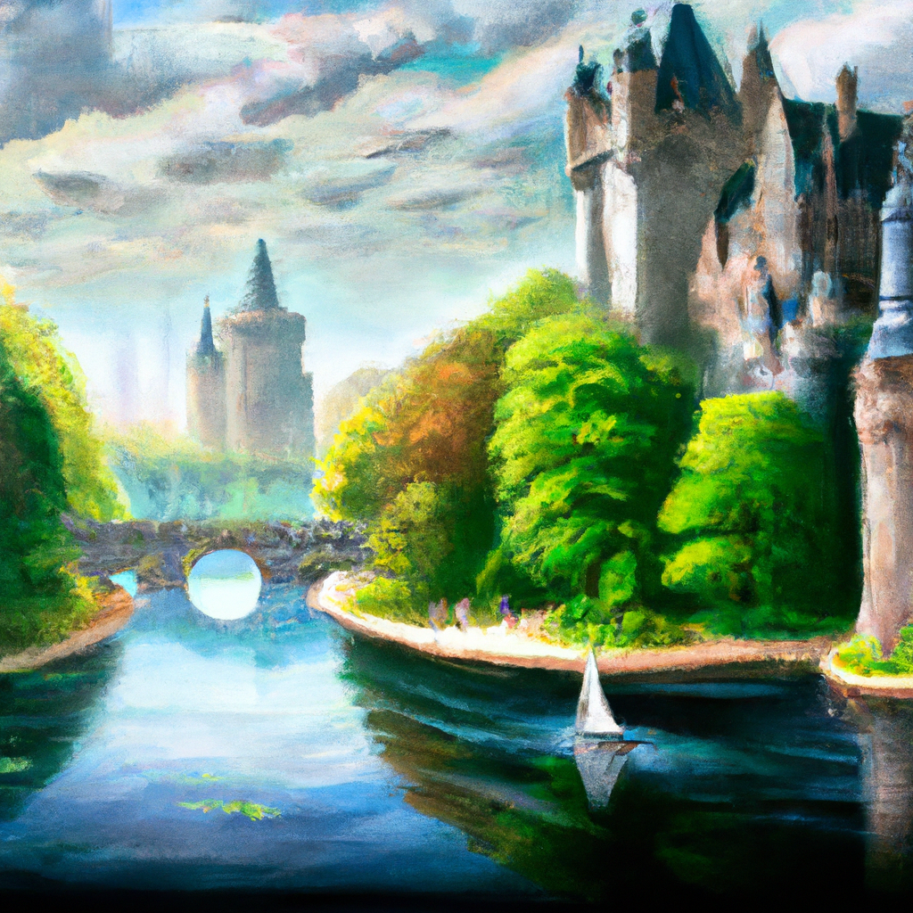 Acquaint with rich history as you delve into the paintings of the bygone era.