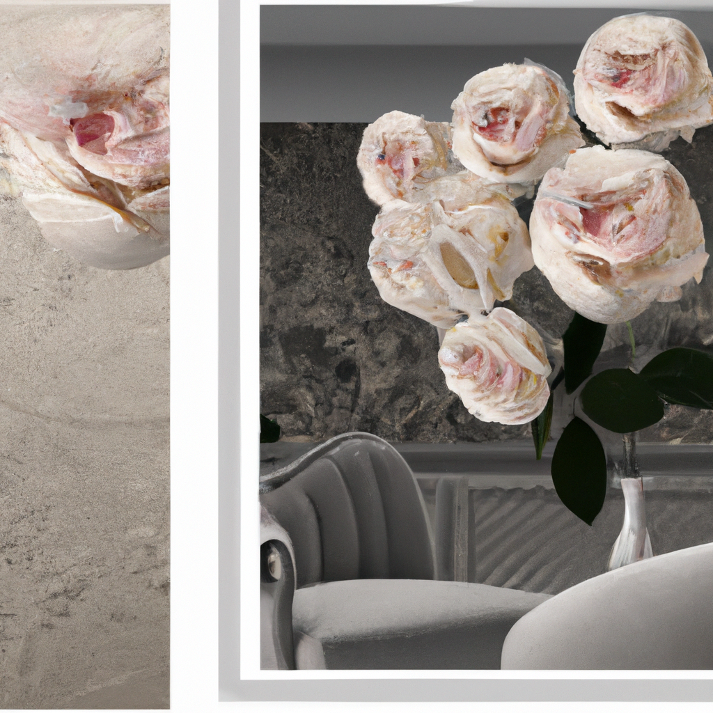 Canal art style for a vintage touch.