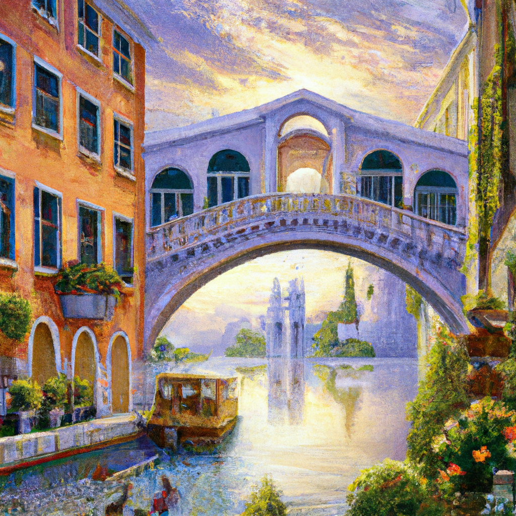 The technique captures the beauty of the old world through art.