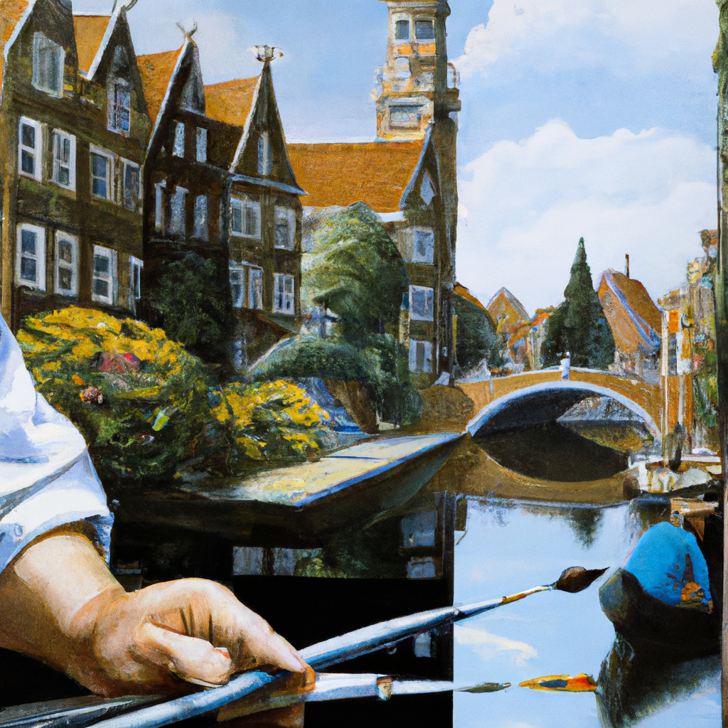 With the right stroke, color, and texture, the magic happens.