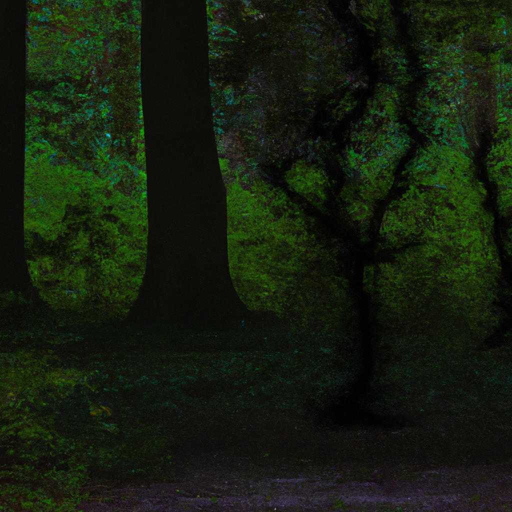 Enchanted creatures dance in ethereal twilight.