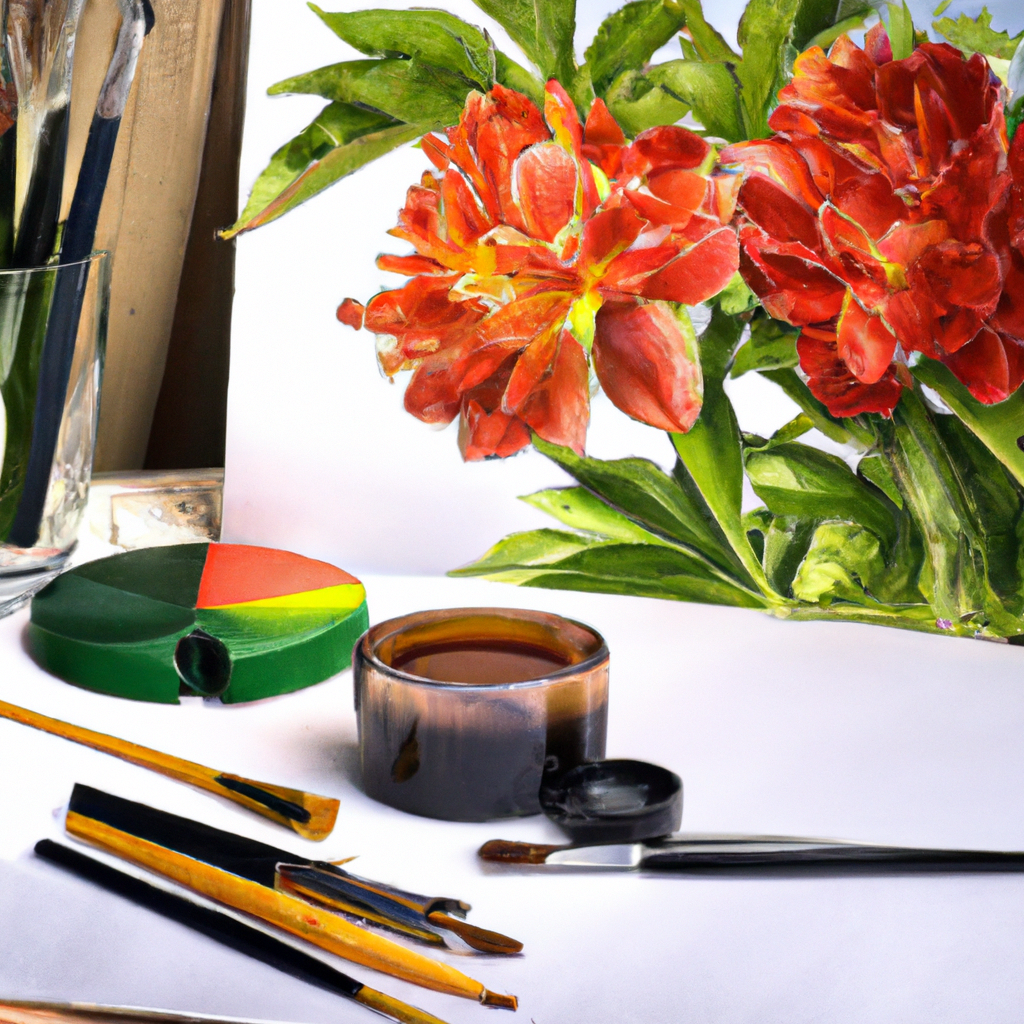 Mastering the use of color and light is paramount to delivering a realistic depiction of flowers.