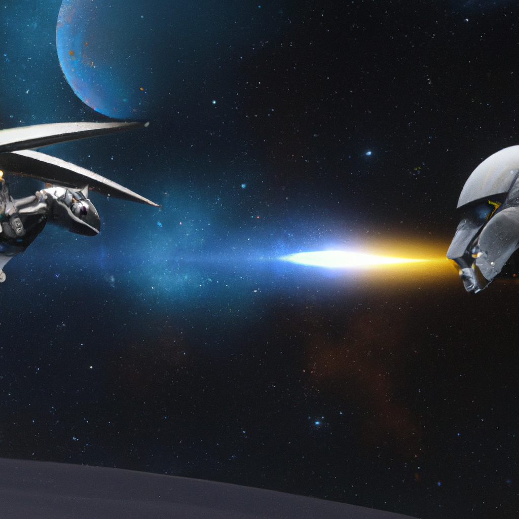 Science fiction brings epic space battles to life.