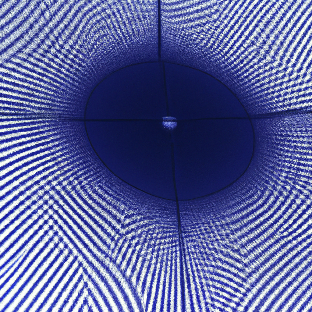 Geometric line patterns inspire awe with their intricate symmetry