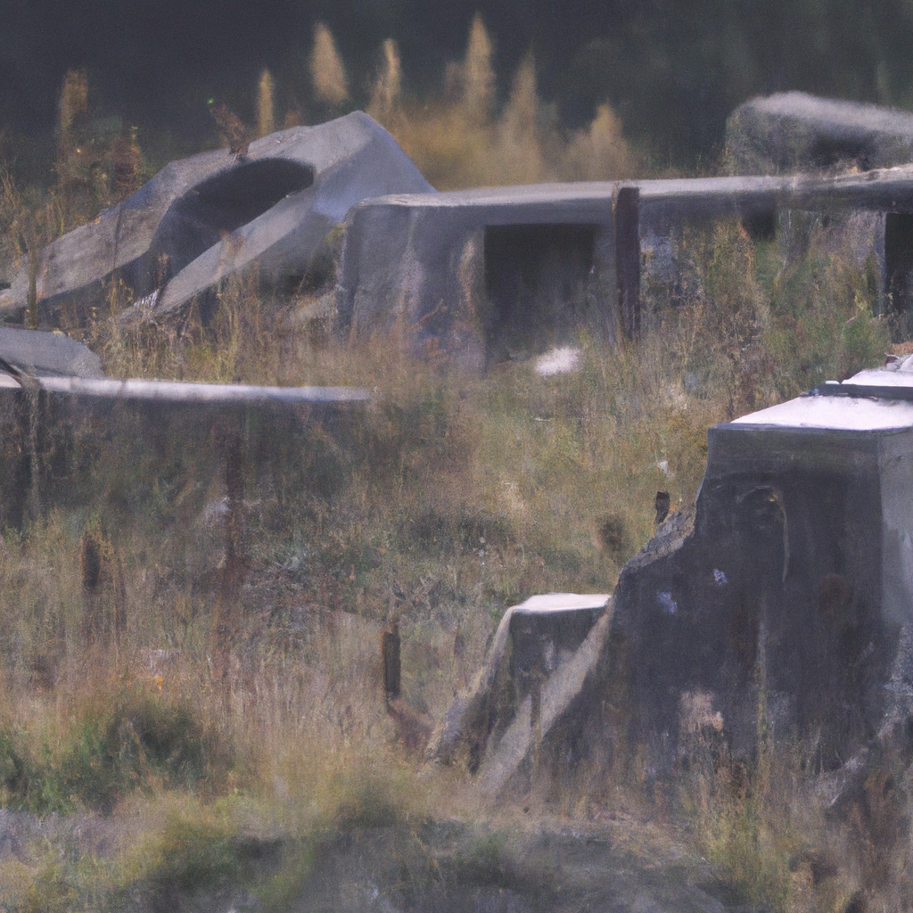 Explore forgotten testaments of war aftermath, a haunting sight for those who dare to witness.