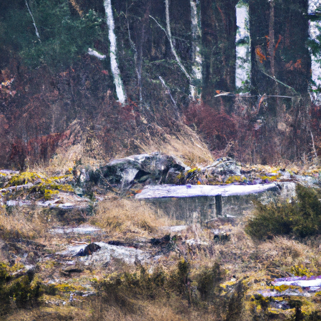 The ruins left behind are a testament to humanity