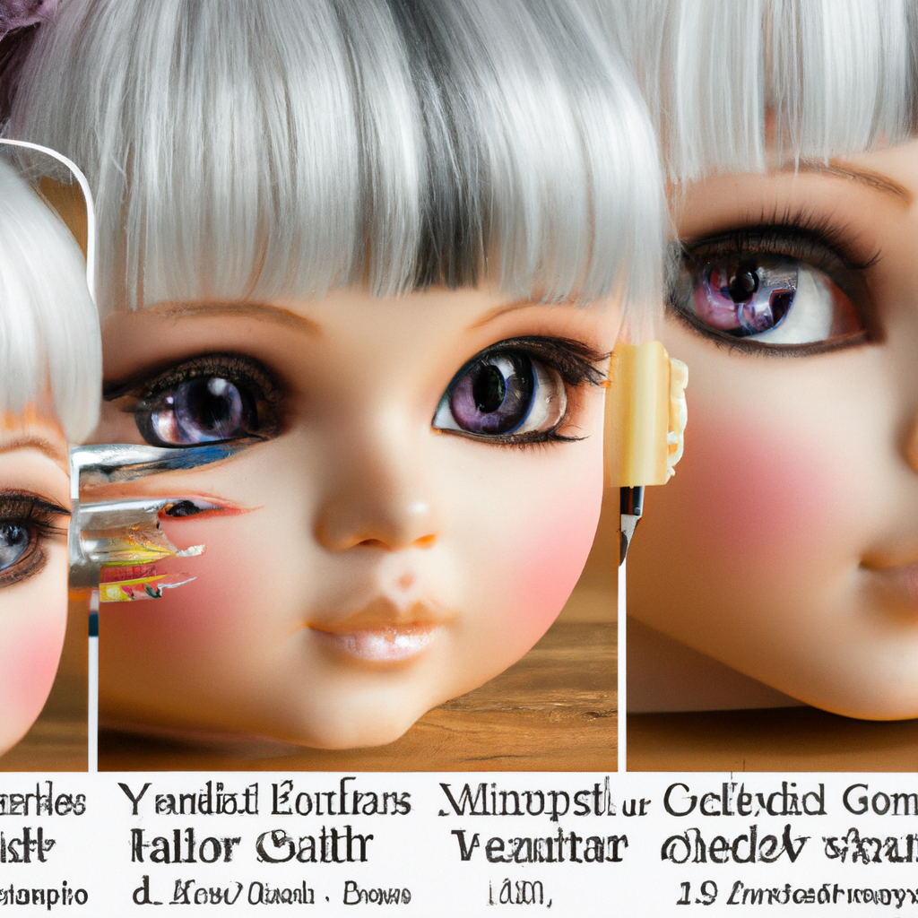 Learn how to use pencils and brushes to bring dolls to life.