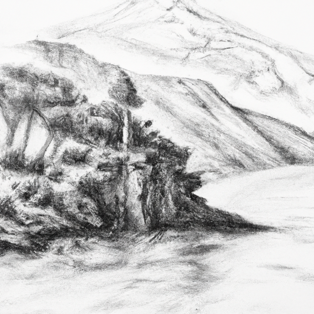 Dissect natural beauty with pencils.