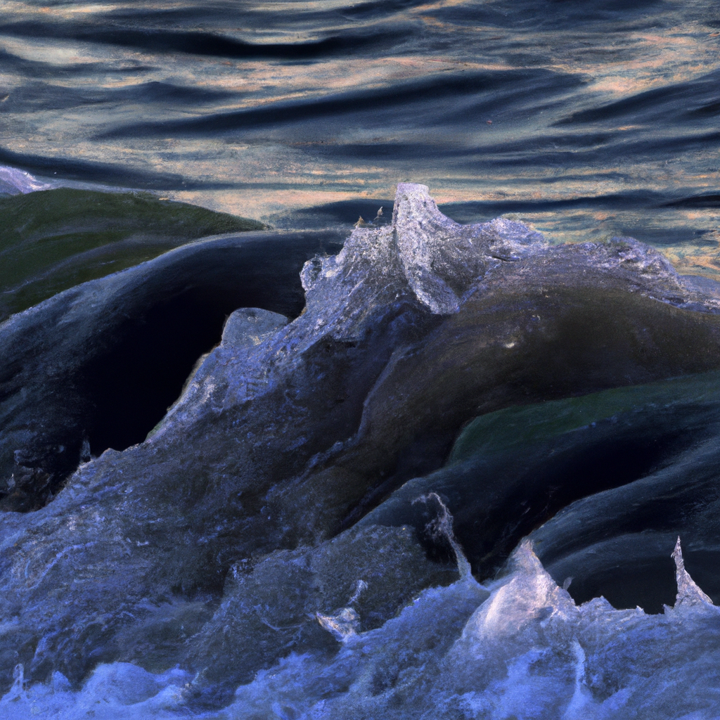 Experience the power of abstract waves through modern devices