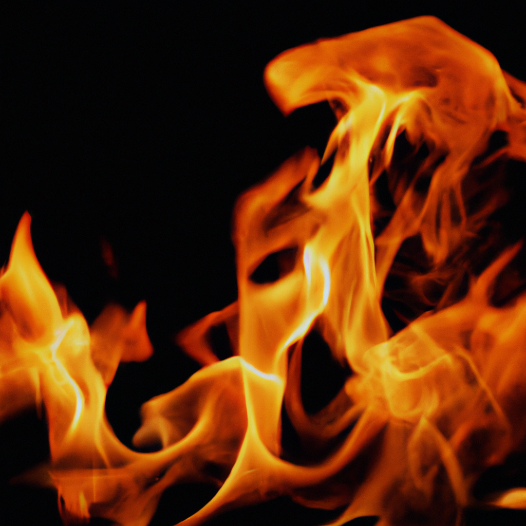 With a flick of the wrist, the fire obeys your command.