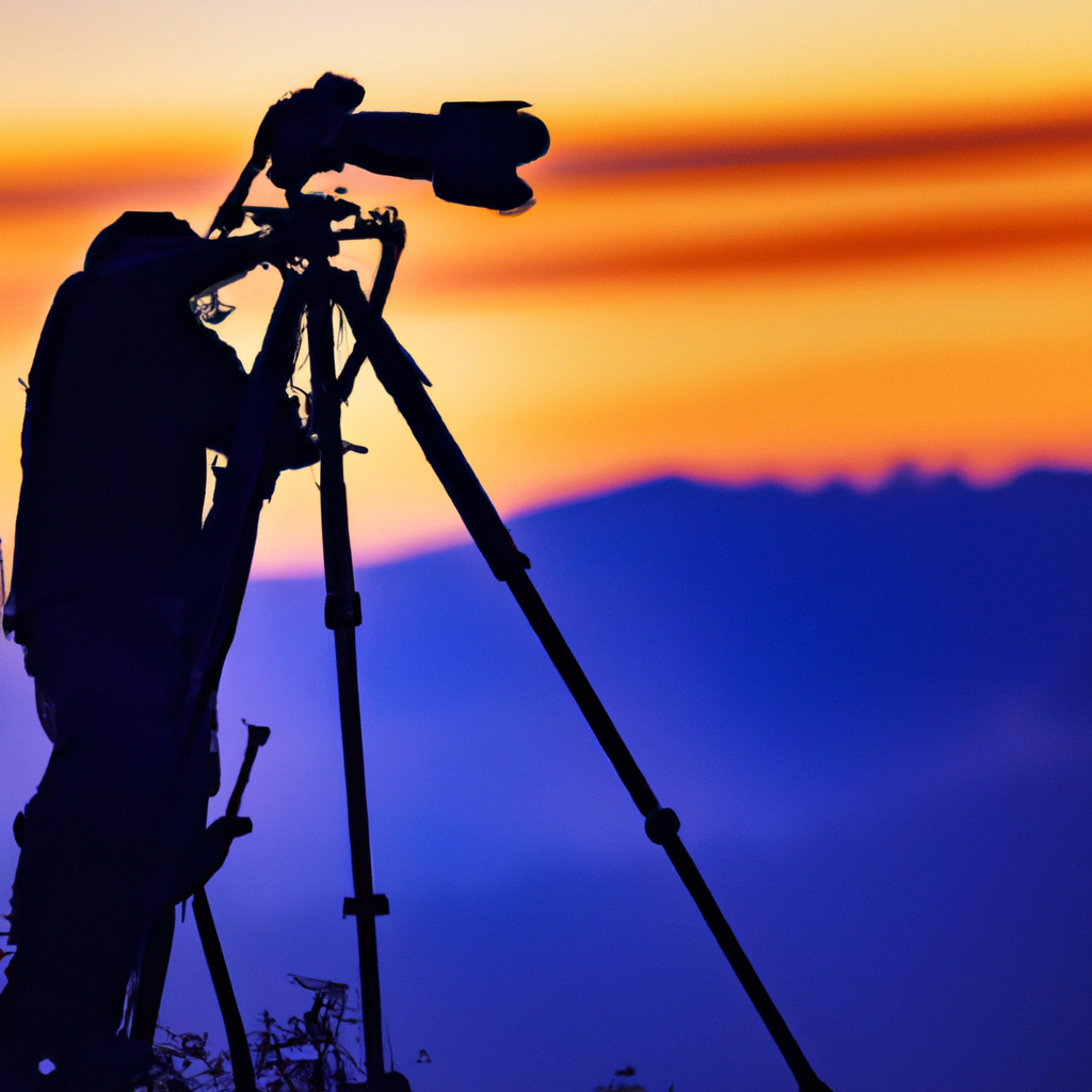 Use the landscape to frame your silhouettes for added drama.