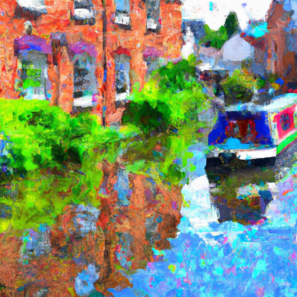 Discover the vibrant canal culture with barge art