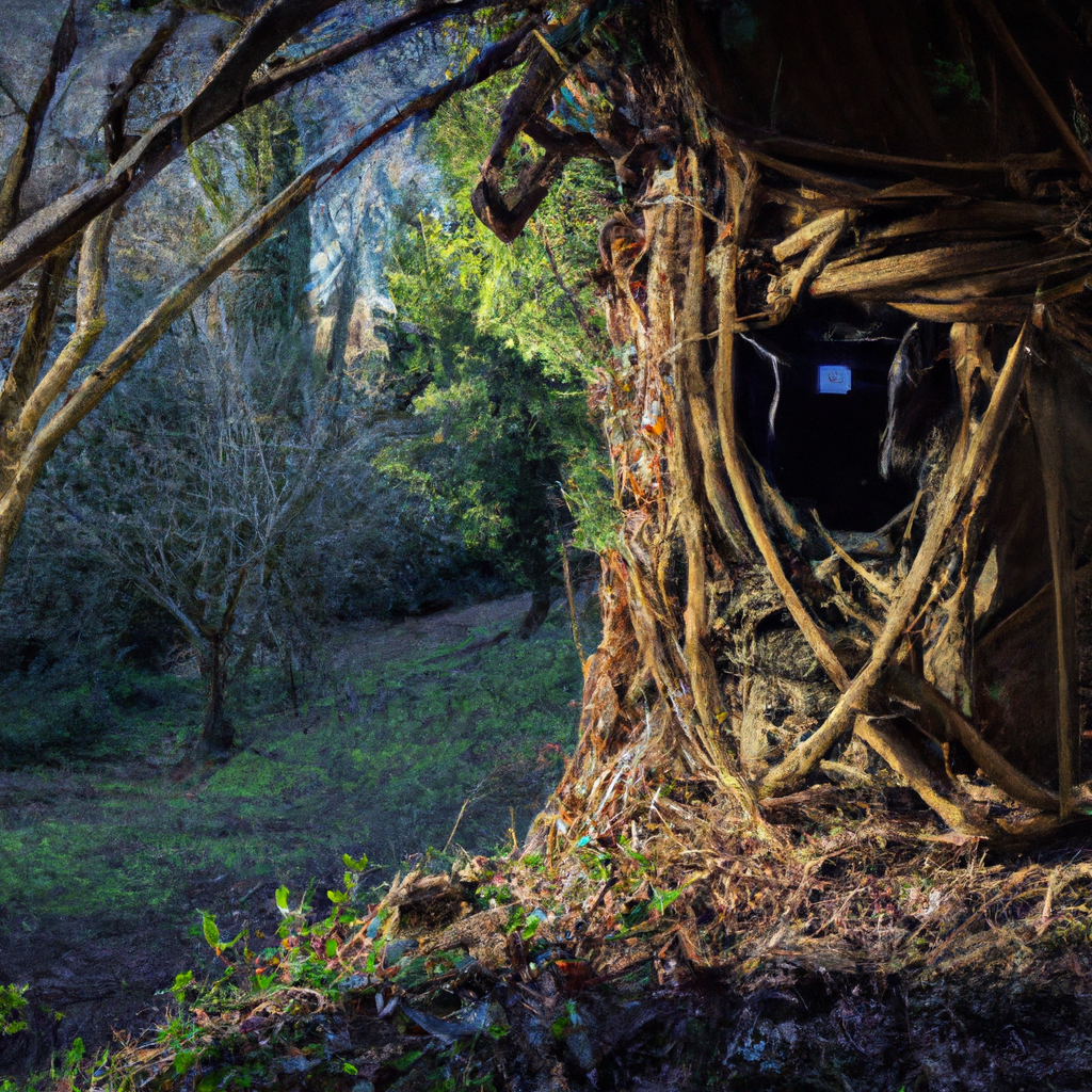 Wander pathways where fairies dance, and giants sleep.