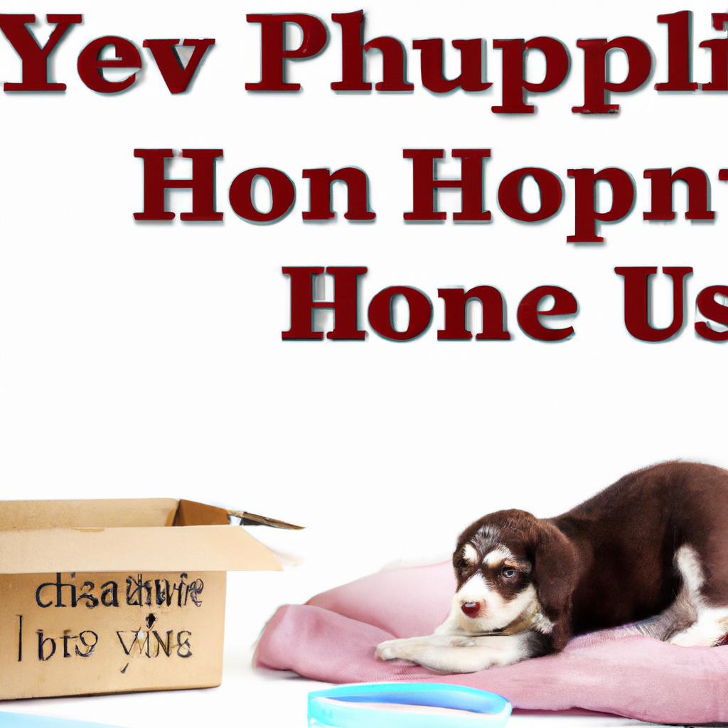 Keep your puppy healthy and well-behaved.