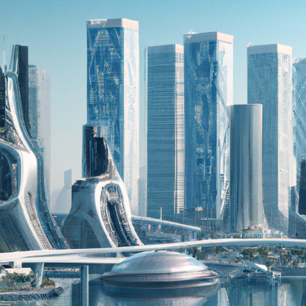 A world where robots and humans coexist in harmony.