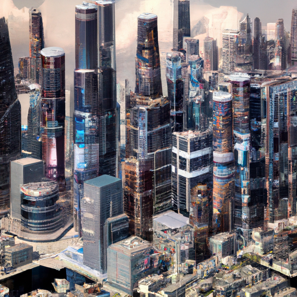 The future of urban living: eco-friendly and sustainable.