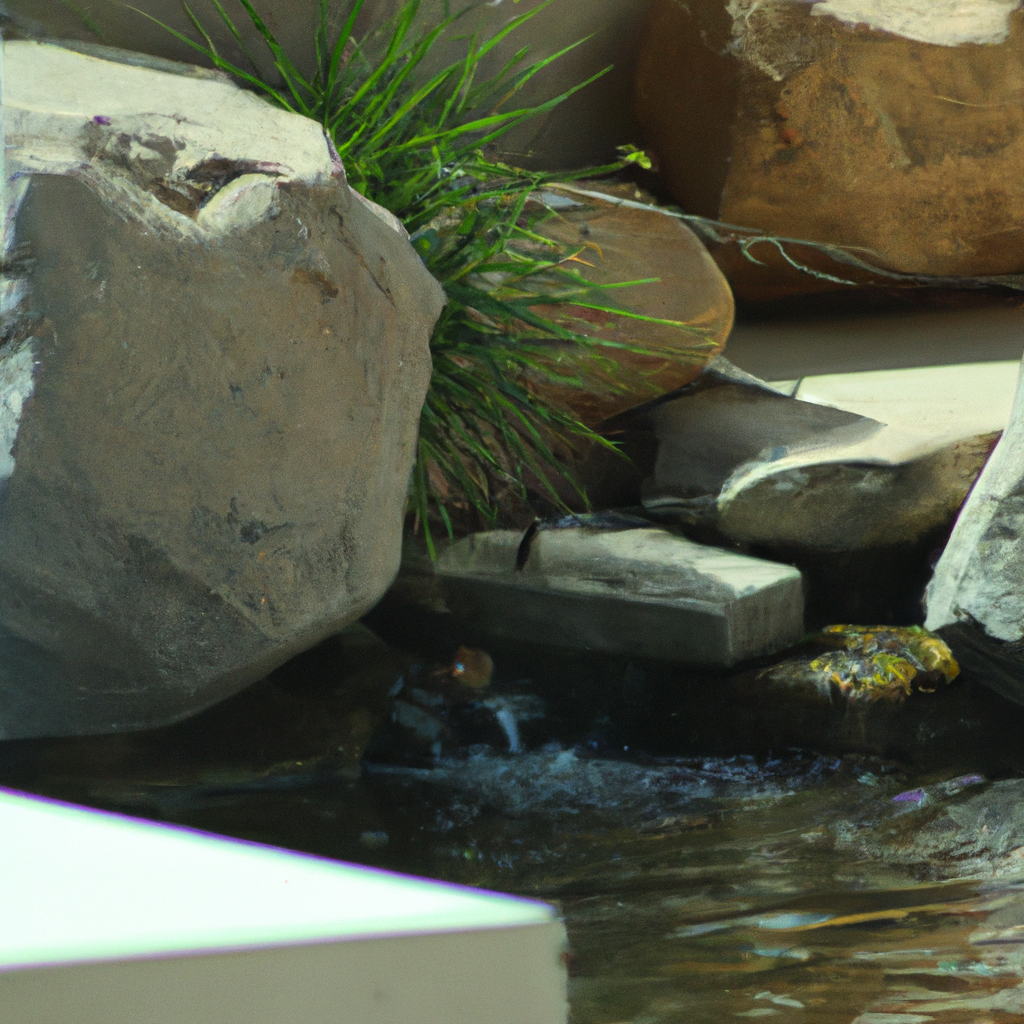 Mirroring natural rock formations and land contours can optimize irrigation efficiency.