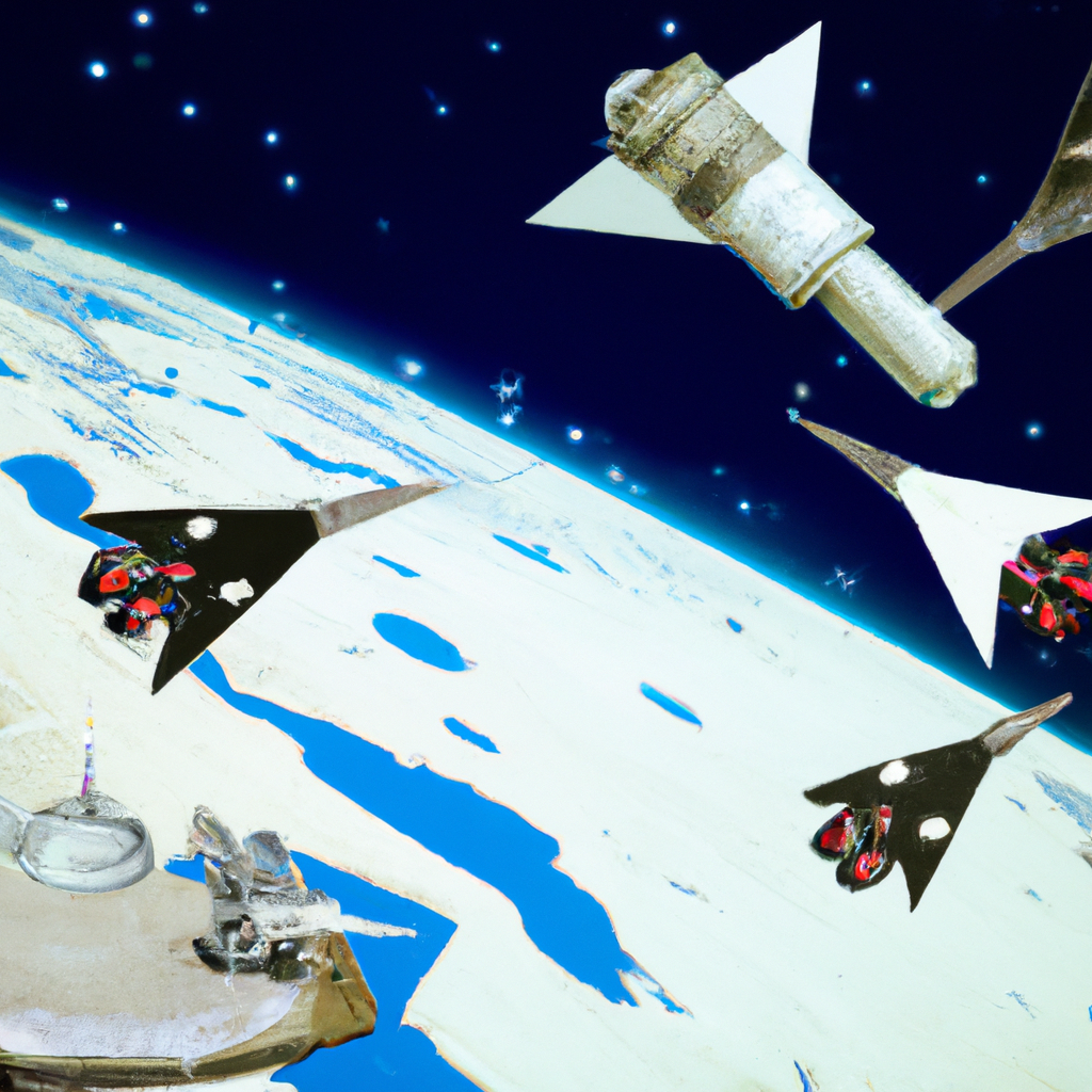 The future of warfare is in space where battles will take place above our heads.