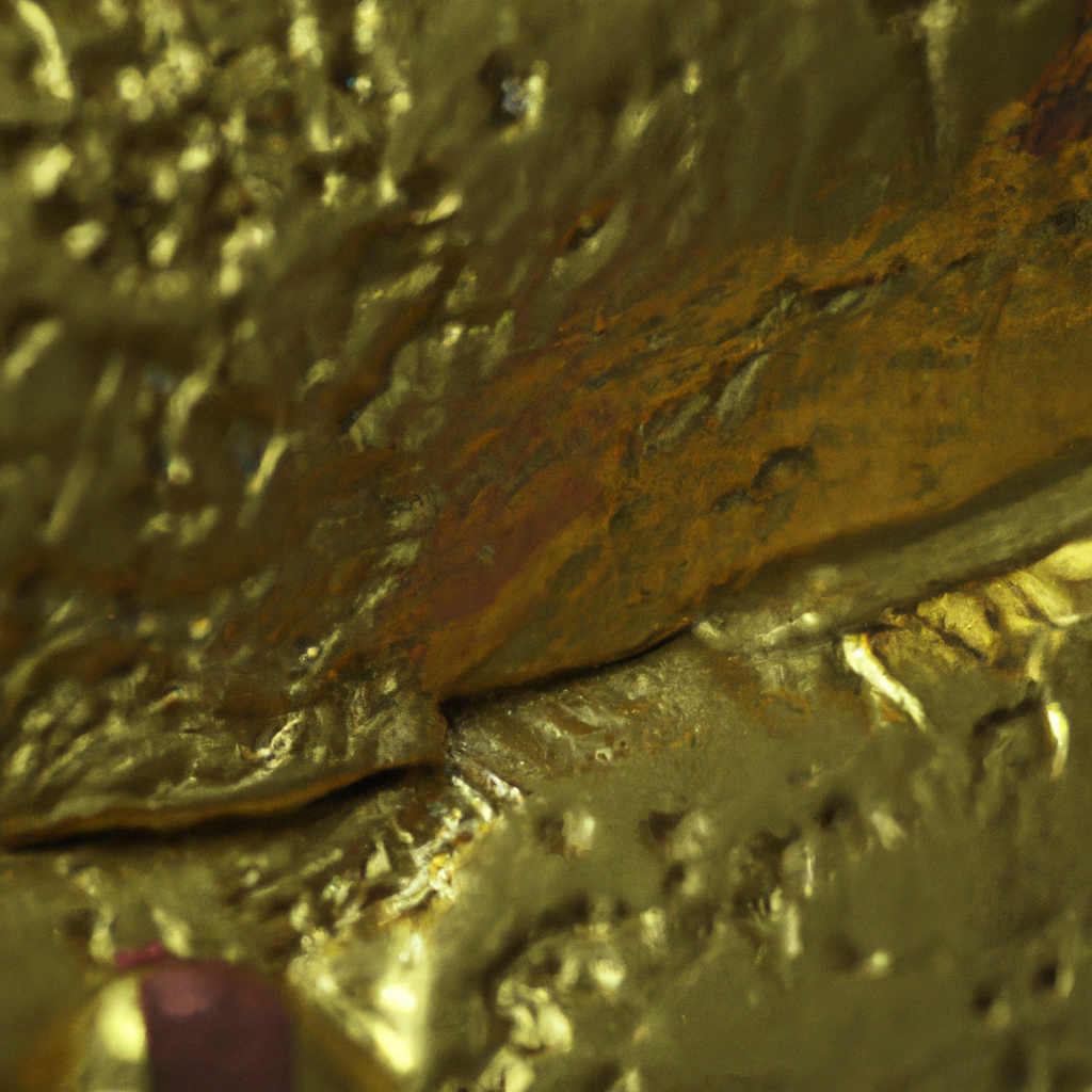 Contemporary artists borrow from the aura of gold to explore themes of luxury and commerce.