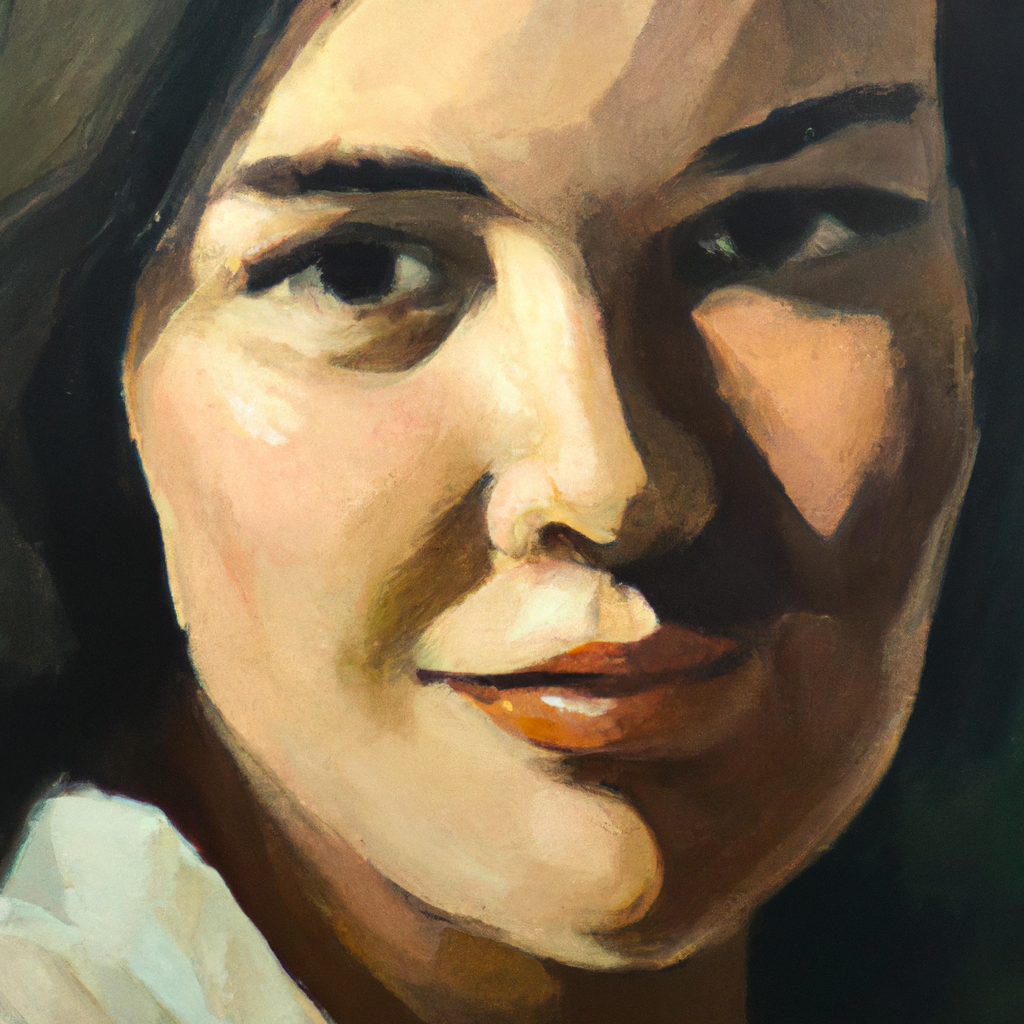 Brushstrokes capture emotion and depth