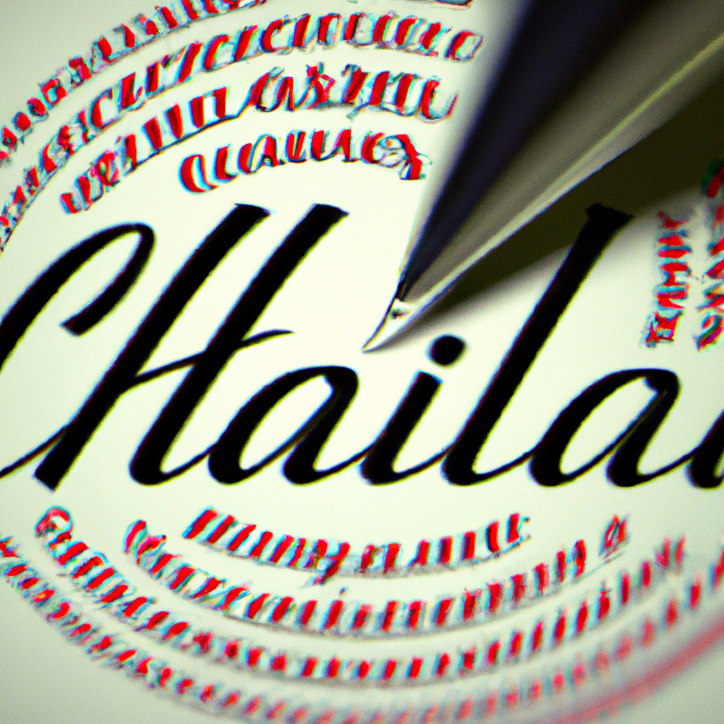 Precision in drawing circles is an art form.