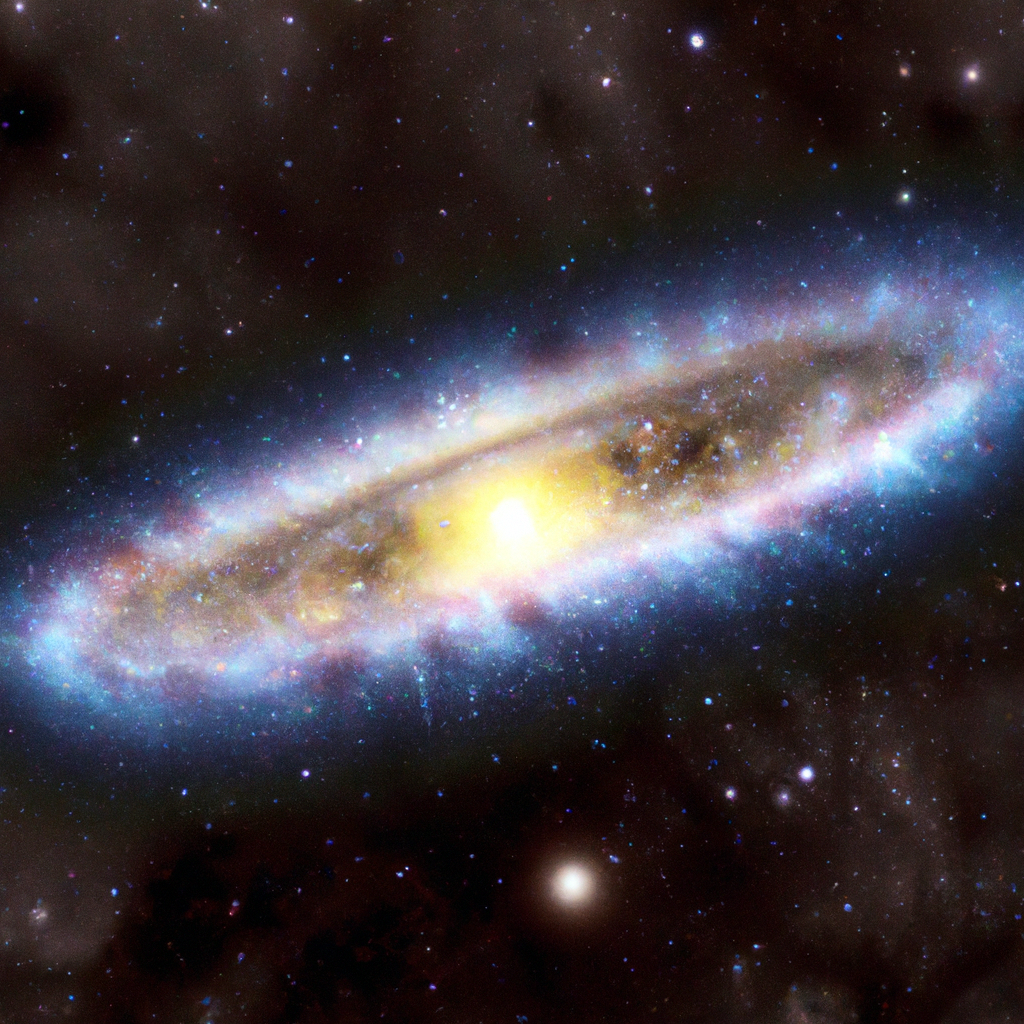 Light reveals hidden objects in distant galaxies.