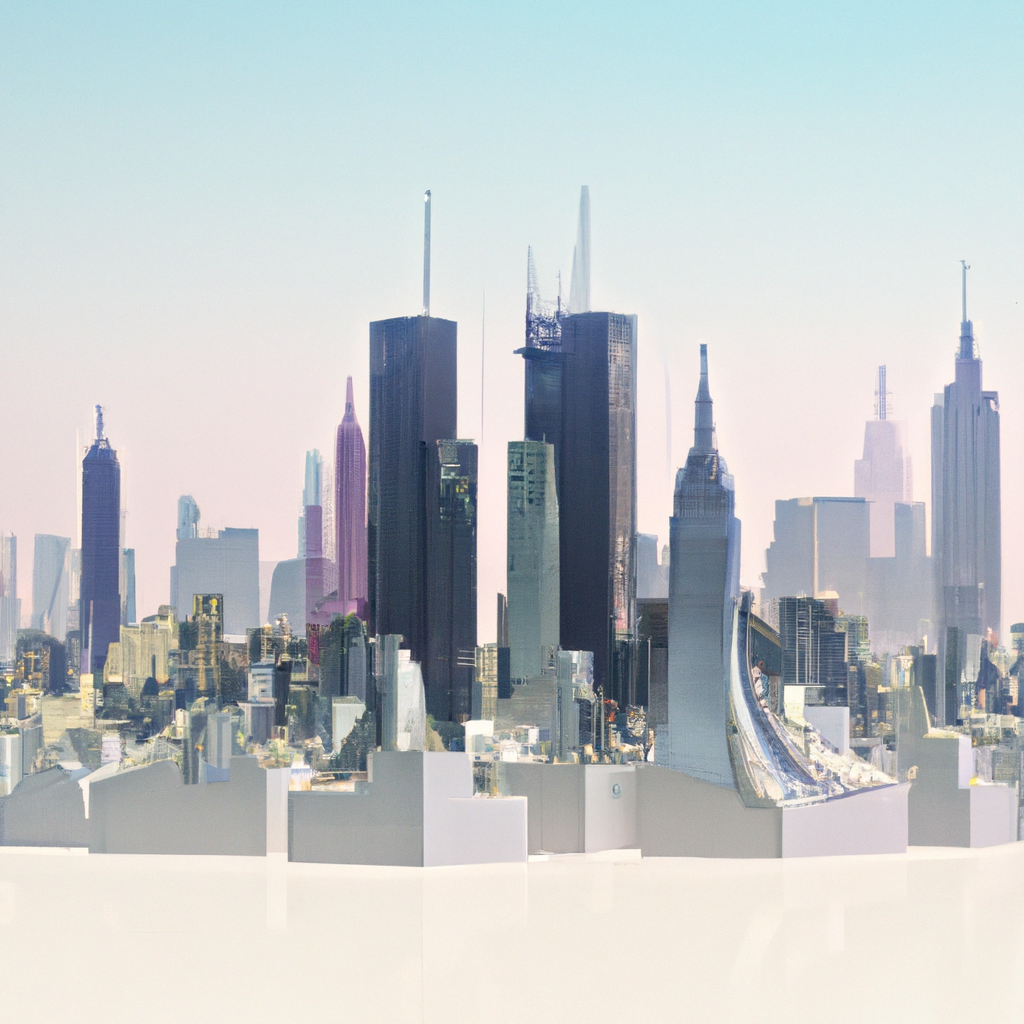 Future city plan: Technology, nature, and human well-being synchronize to form a utopian metropolis.