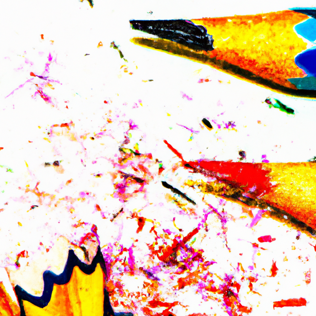 Art display highlights emotion in brush and pencil work.