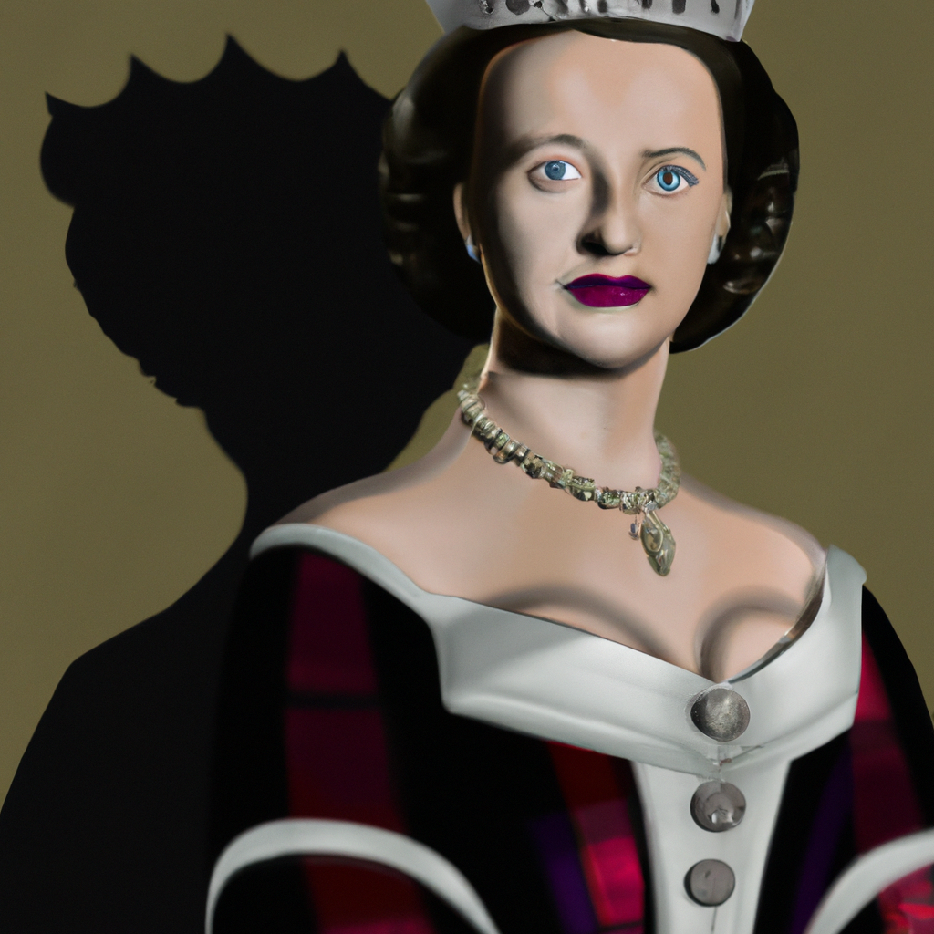 The queenly aura of the dark majesty captivates fans of gothic and fantasy genres.