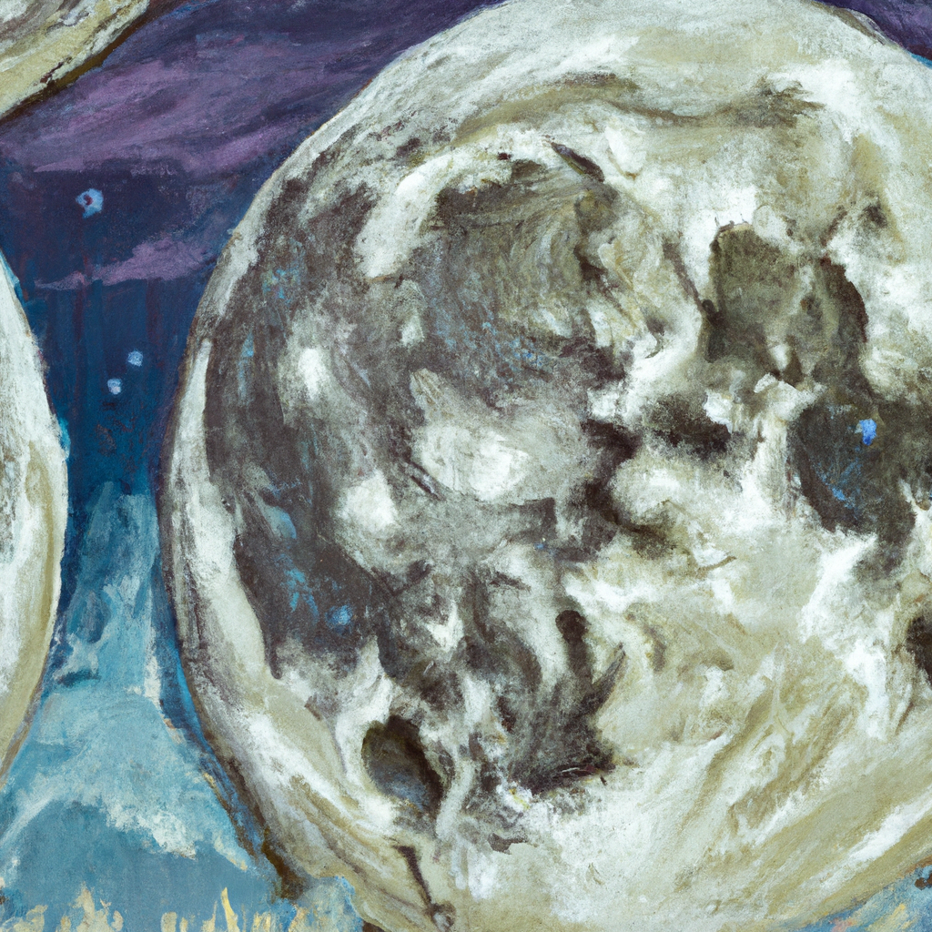 Layering helps capture the mystique of lunar phases.