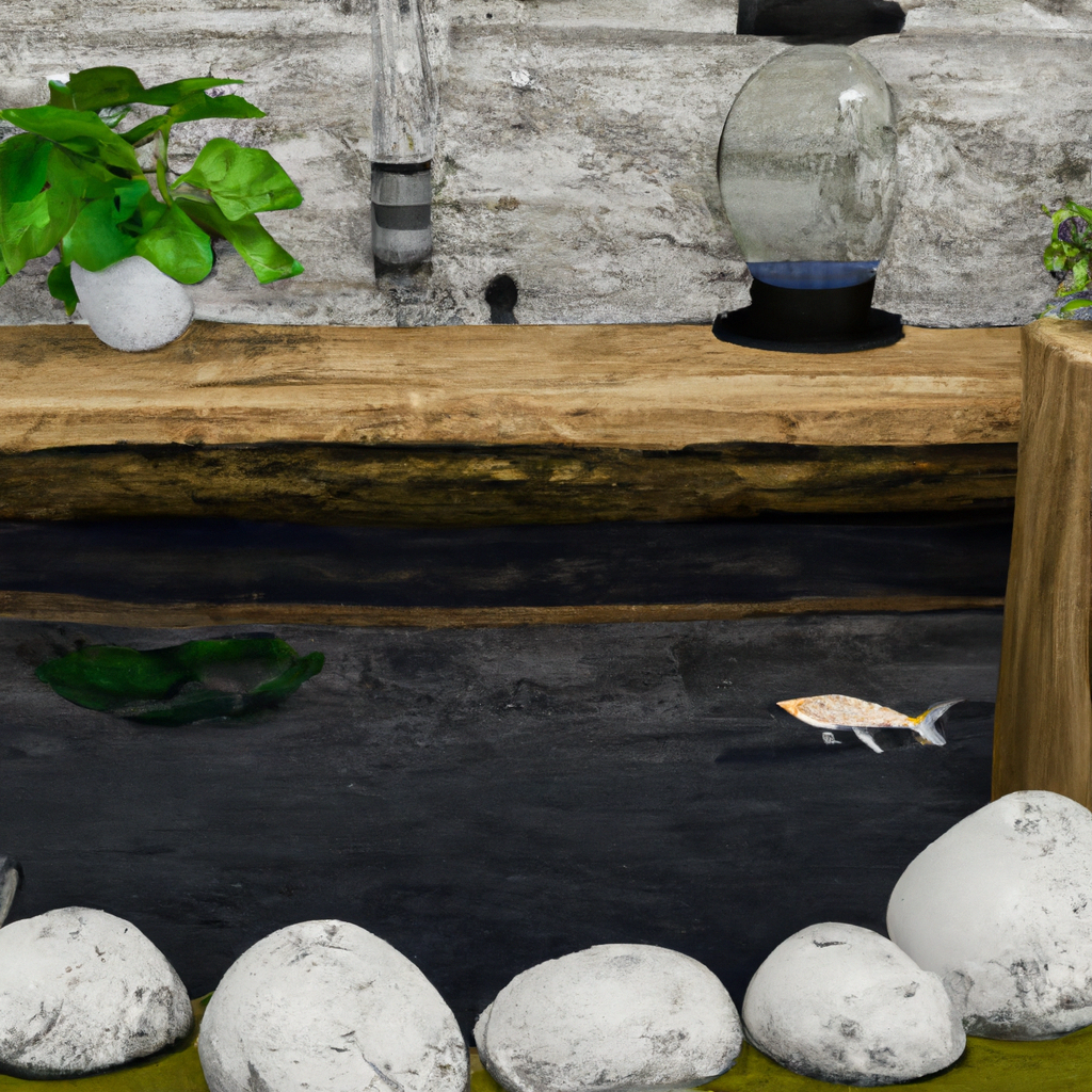 The art of aquarium keeping requires careful planning.