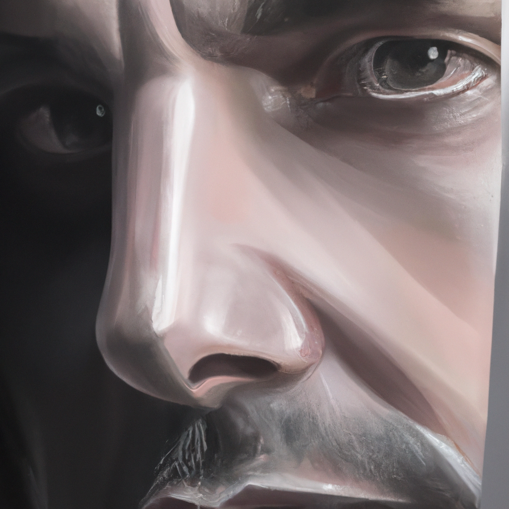 The intersection between the two creates depth and visual interest.