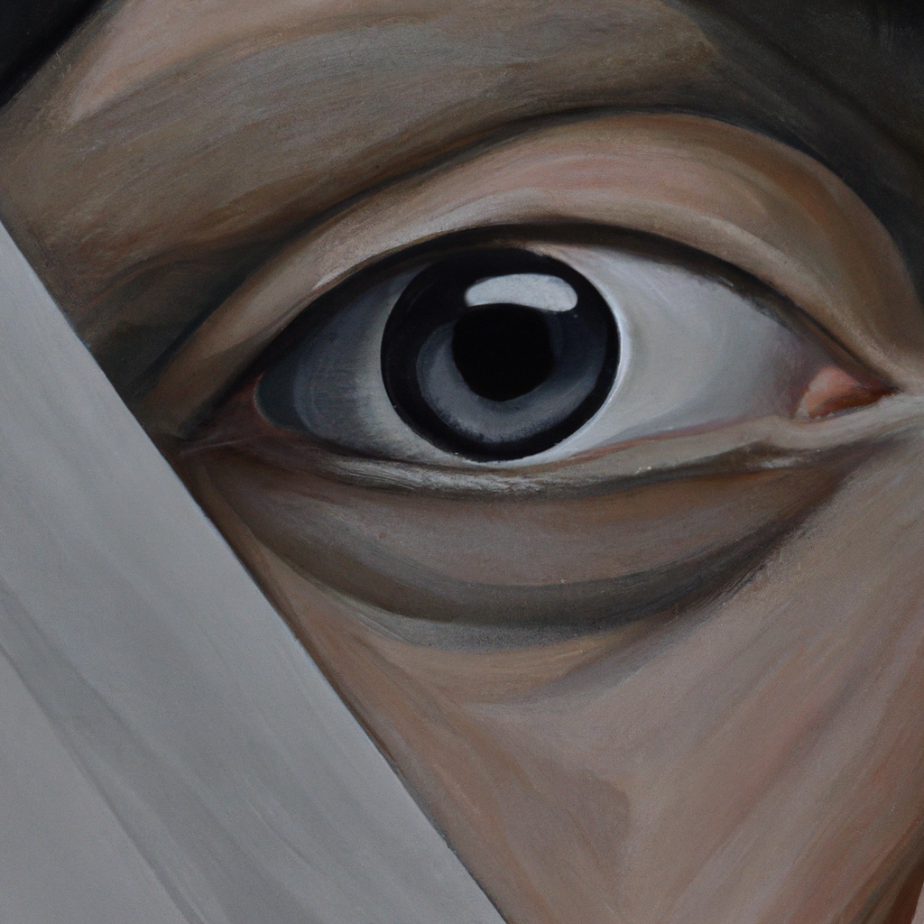 Skillful use of color and brushwork accentuate the subject