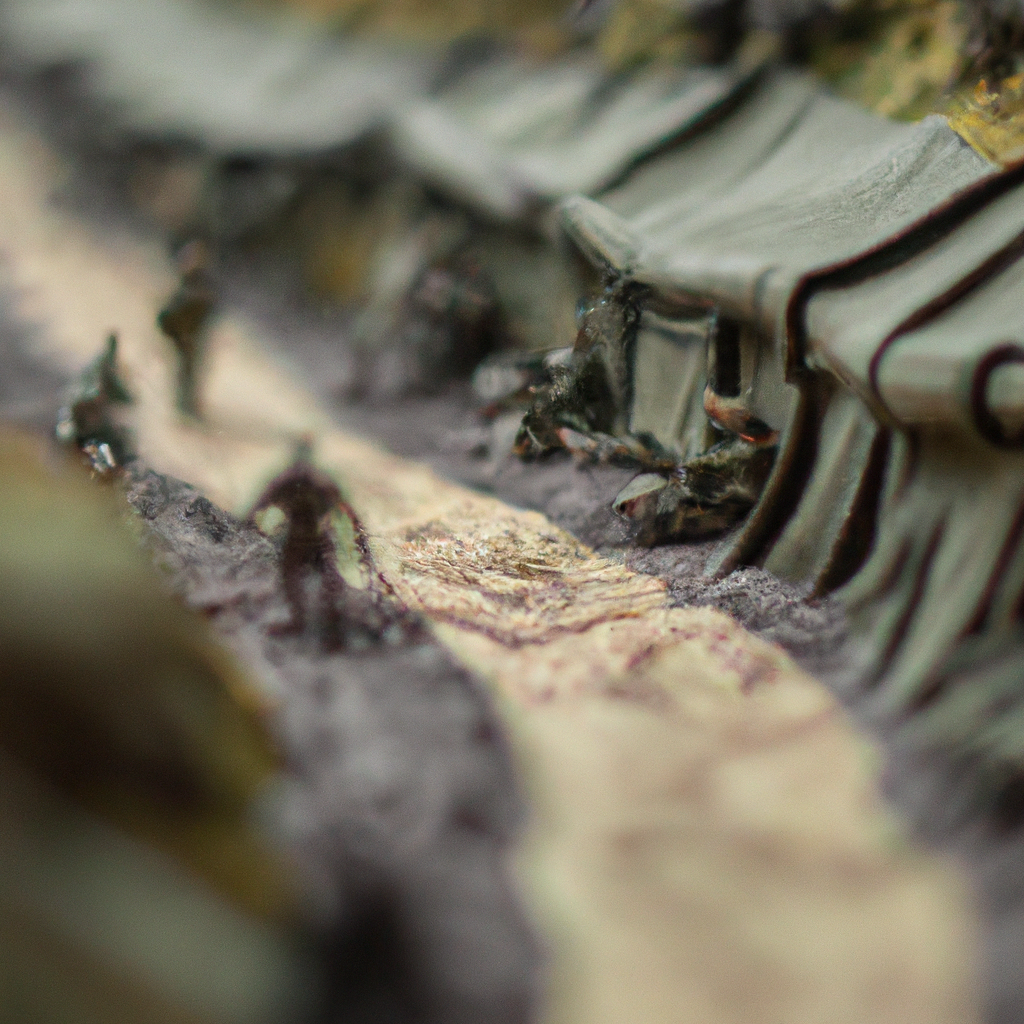 The smell of death was constant and overwhelming.