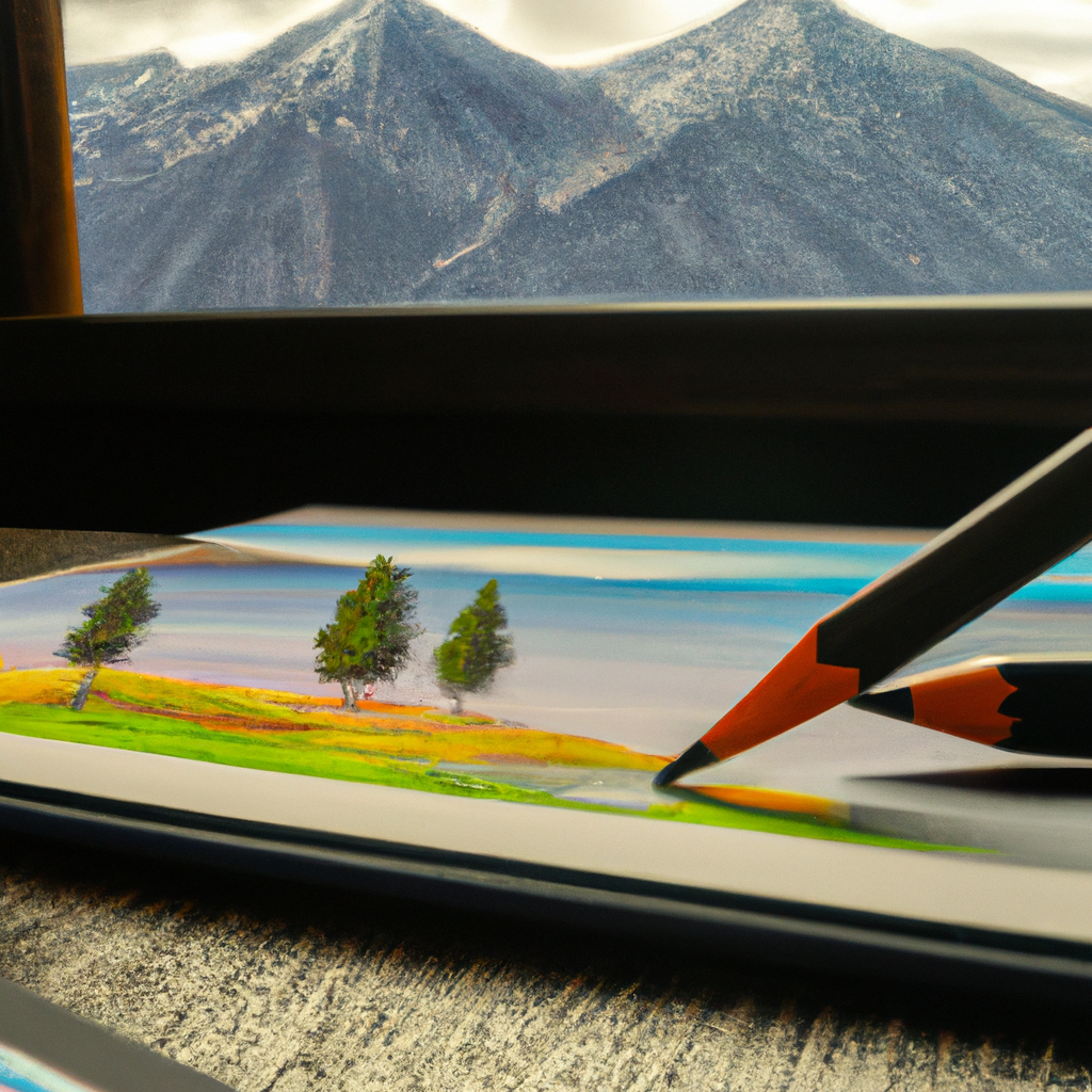 Majestic mountains can be a peaceful retreat to find artistic inspiration.