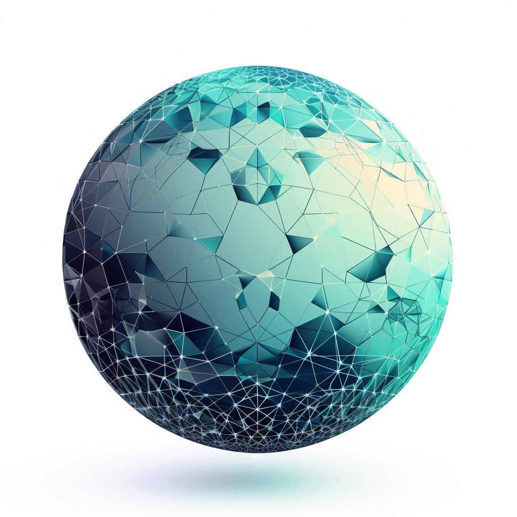 Concentric circles in a 3D space