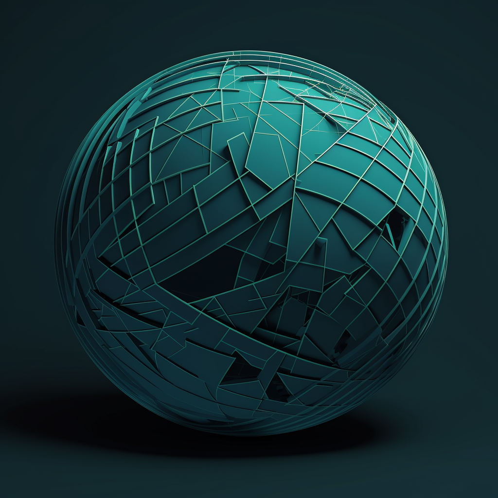A geometric sphere
