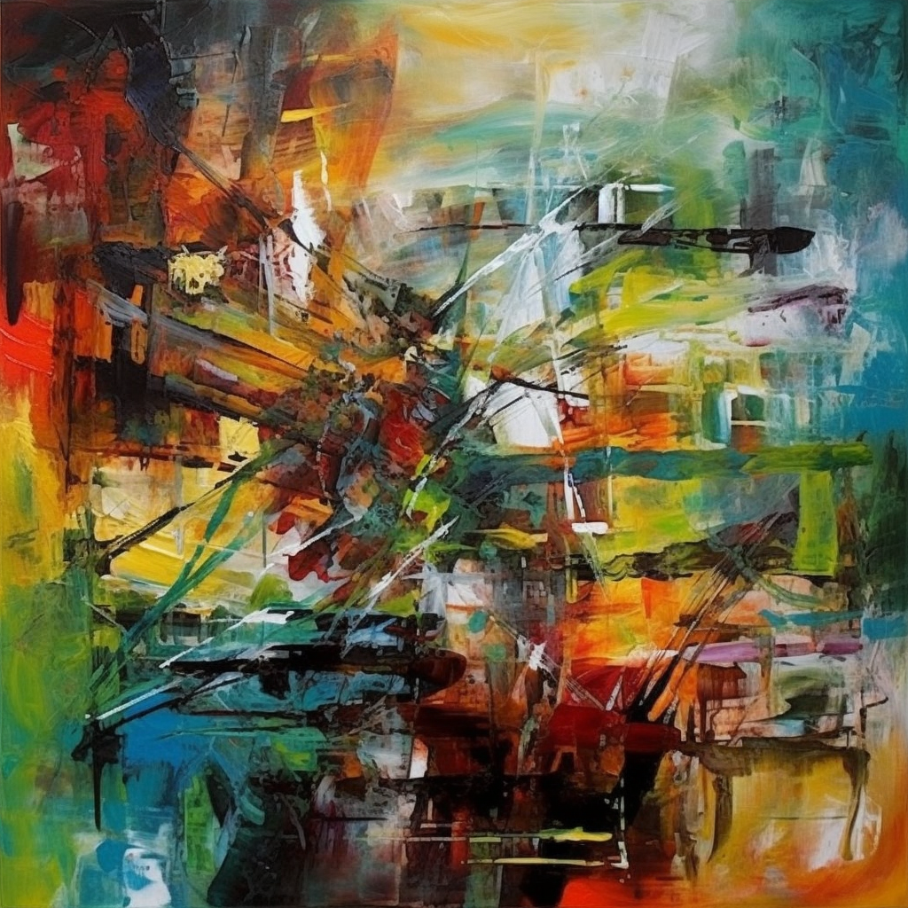 Abstract contemporary art
