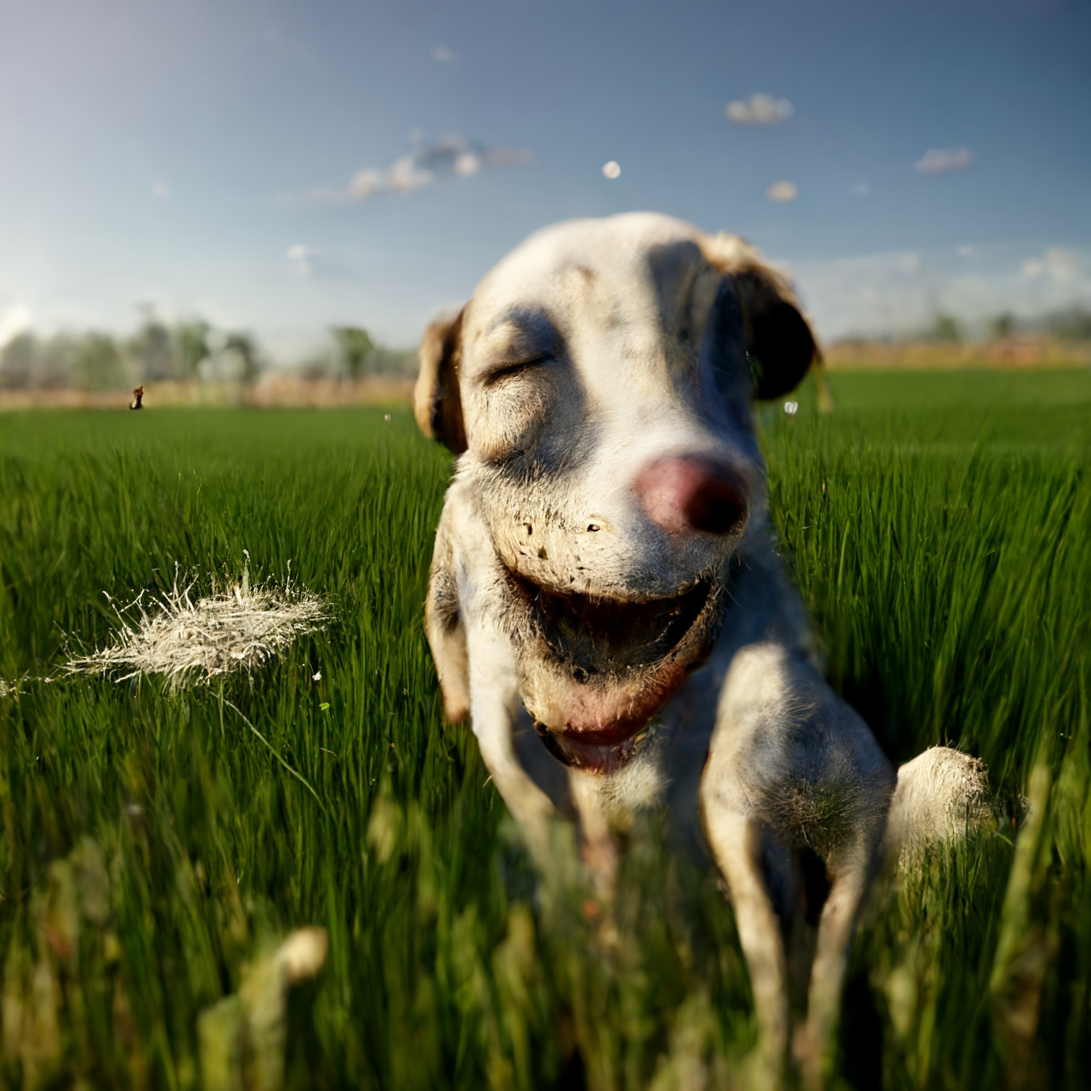 Dogs look a bit scary at the moment.