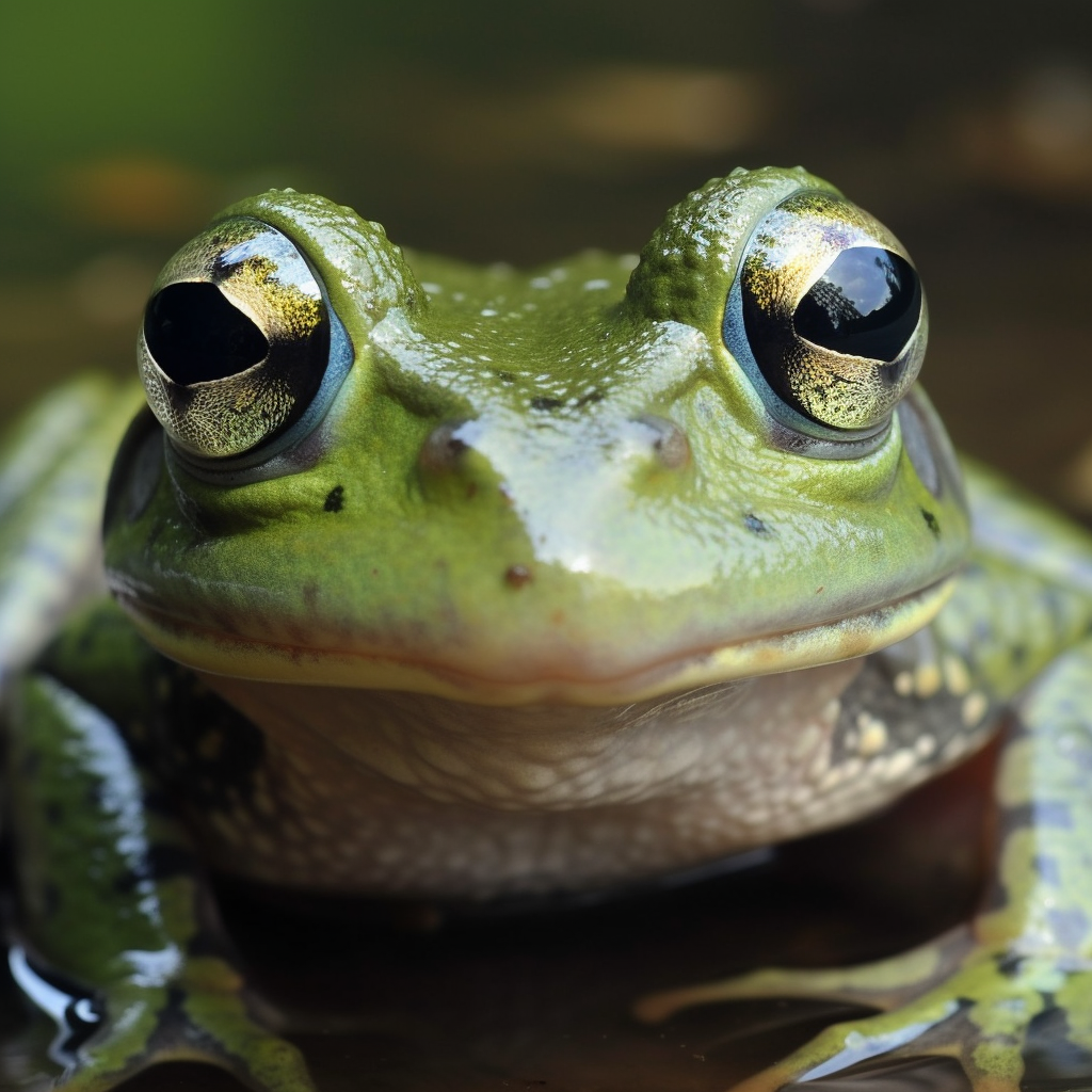 Childlike avatar with facial features