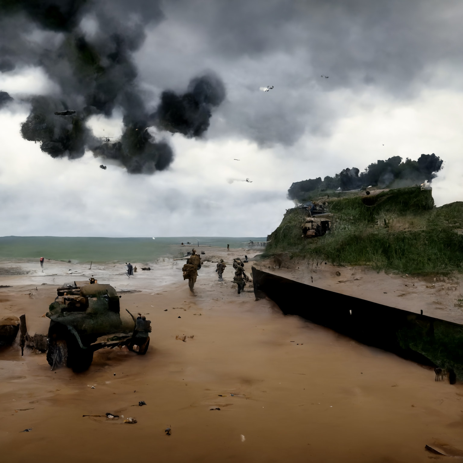 AI bringing the action to life.