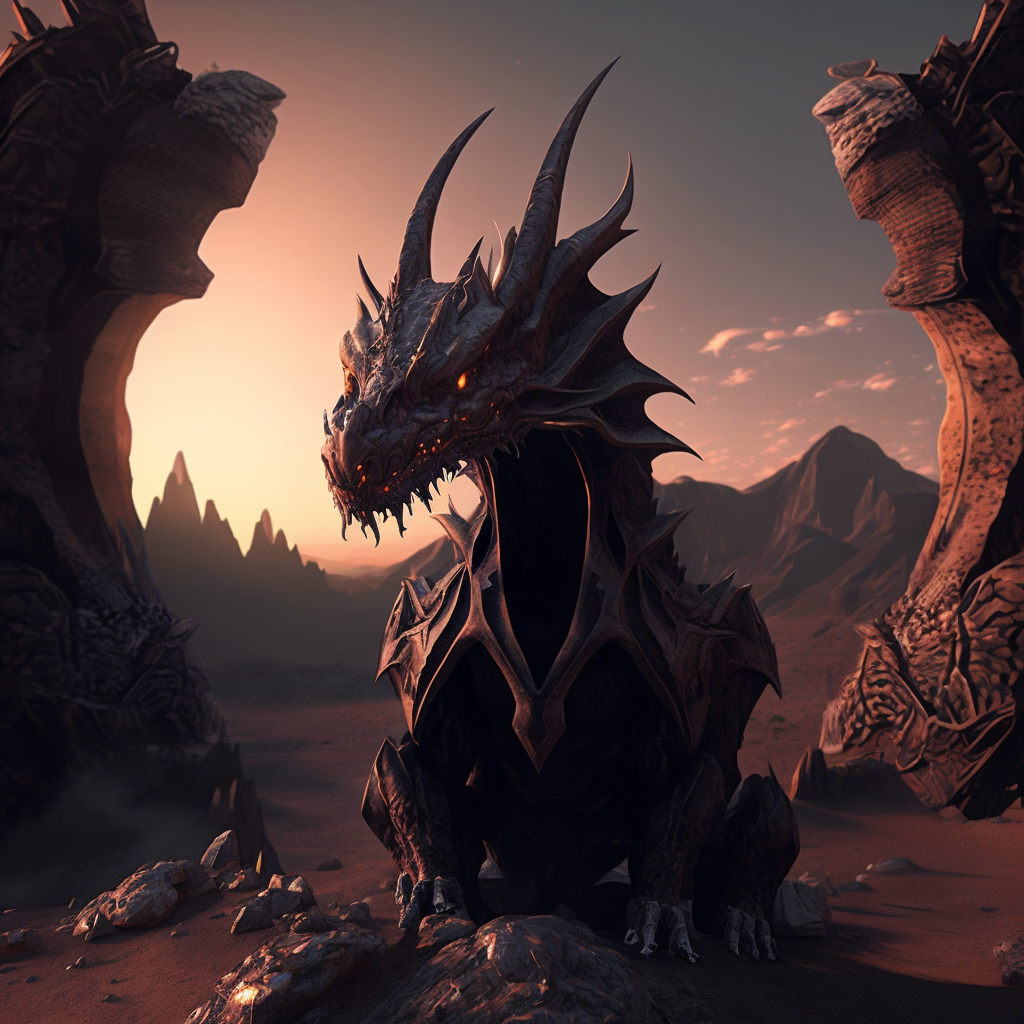 The dragon to the rescue.