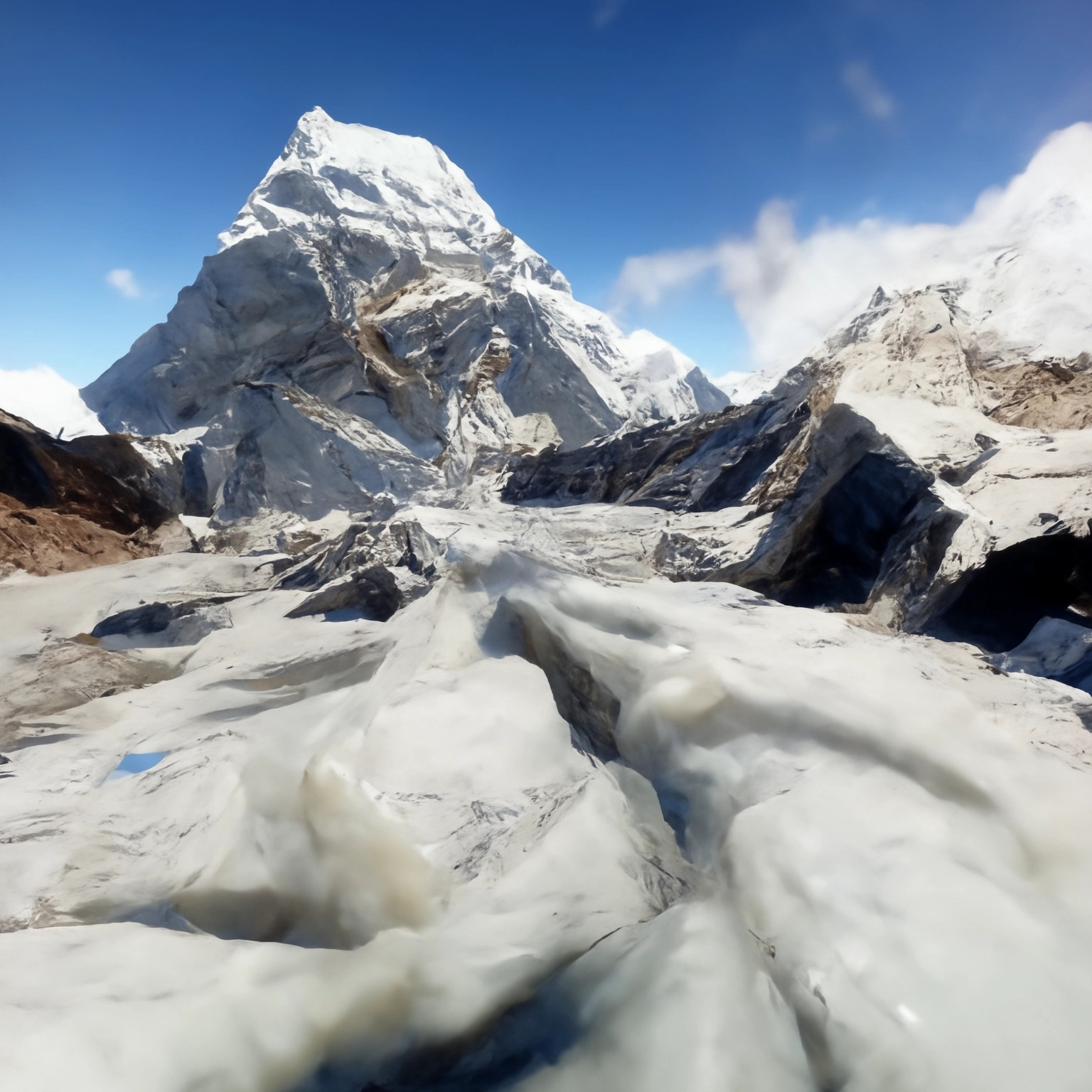 Khumbu Glacier is a special place on Everest which is dangerous for the climbers and Sherpas.