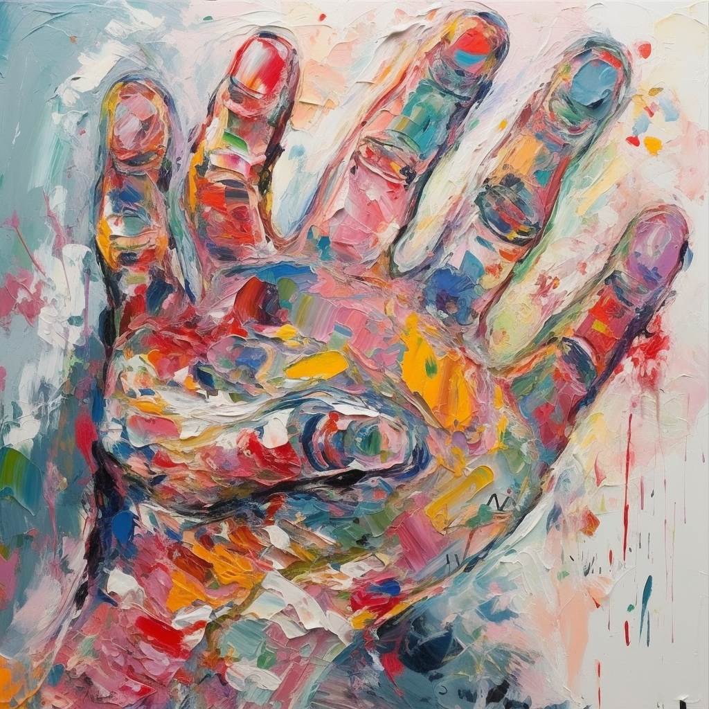 Perspective and proportion are often abandoned