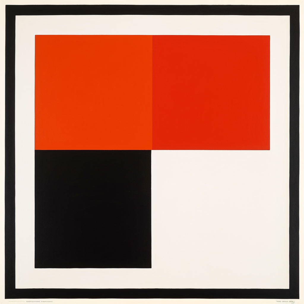 Minimalist modern art is a style that emerged in the mid-20th century