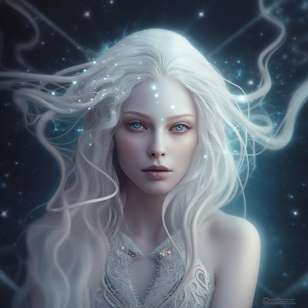 Extraordinary female humanoid