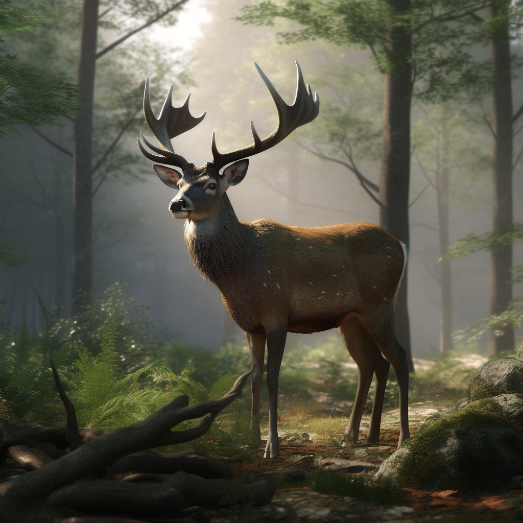Deer are an integral part of forest ecosystems