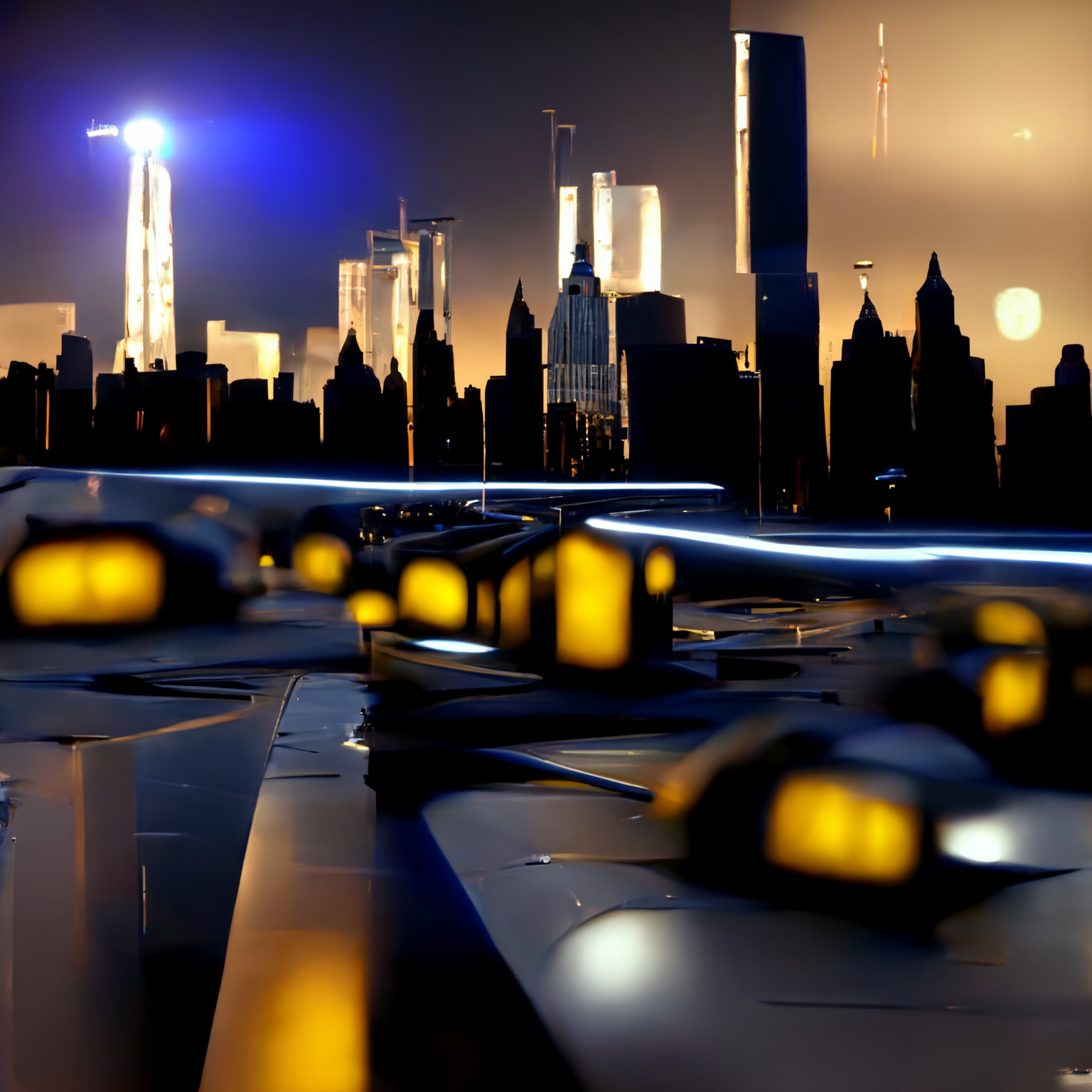 We should have done one with the statue of liberty.