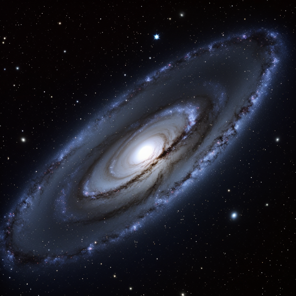 A galaxy is literally huge