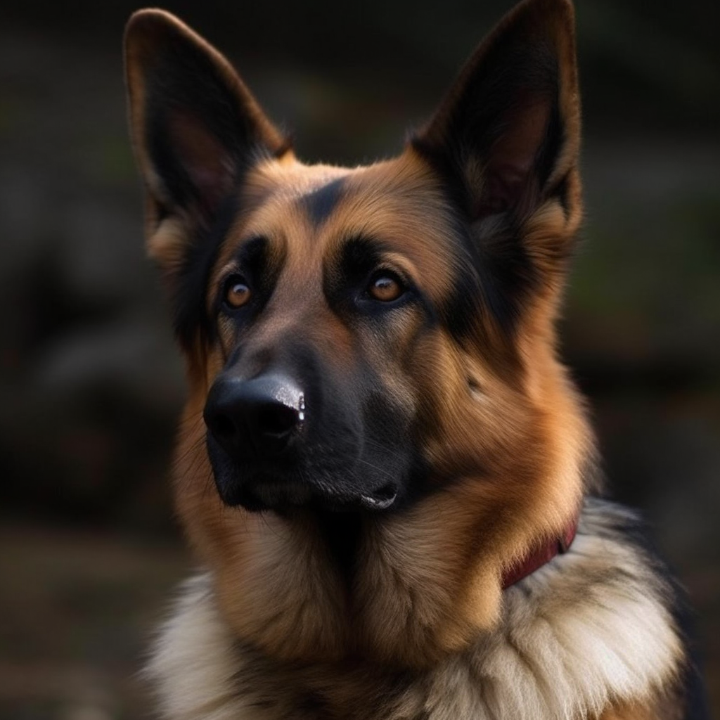German Shepherds are known for their intelligence, loyalty, and courage.